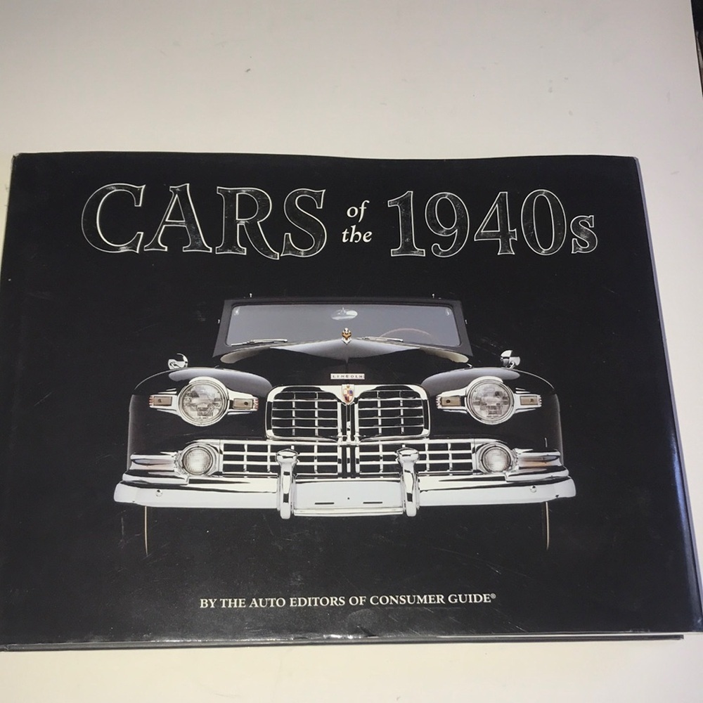 “Cars of the 1940’s” Hardback Book